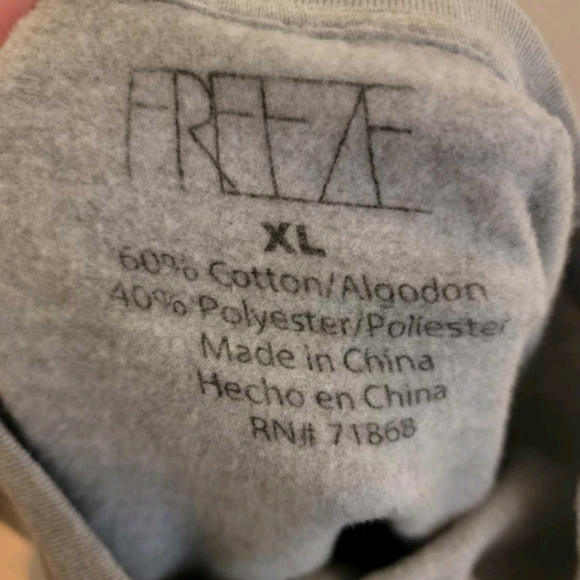 Womens Christmas crop top sweatshirt - Picture 3 of 3